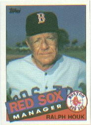 1985 Topps Baseball Cards      011      Ralph Houk MG
